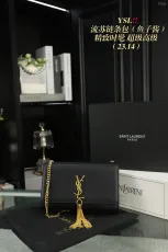 サンローランバッグ Yves Saint Laurent  2024新作 タッセルチェーンバッグ