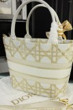 ディオールバッグ DIOR  2024新作 刺繍入り野菜かごバッグ