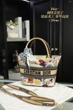 ディオールバッグ DIOR  2024新作 刺繍入り野菜かごバッグ