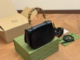 グッチバッグ GUCCI  2024新作 ダイアナ バンブーハンドバッグ