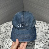セリーヌ帽子 CELINE 2024新作 カウボーイベースボールキャップ