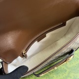 グッチバッグGUCCI 2024新作 ホースビット 1955 シリーズ スモール ショルダーバッグ