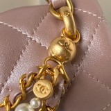 シャネルバッグCHANEL 2024新作 AS4385 パールチェーンバッグ