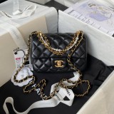 シャネルバッグCHANEL 2024新作 AS4385 パールチェーンバッグ