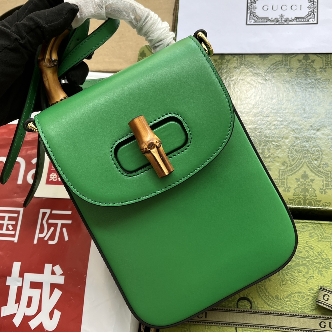 グッチバッグGUCCI 2024新作 竹のハンドバッグ
