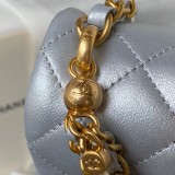 シャネルバッグCHANEL 2024新作 AS4385 パールチェーンバッグ