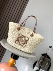 ロエベバッグ LOEWE 2024新作高品質 ラージ アナグラム バスケット バッグ