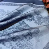 ディオールマフラー DIOR  2024新作 シルクスクエアスカーフ