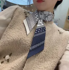 シャネルマフラー CHANEL  2024新作 ツイリースカーフ