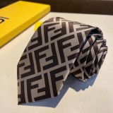 フェンディネクタイ FENDI  2024新作 シルクネクタイ