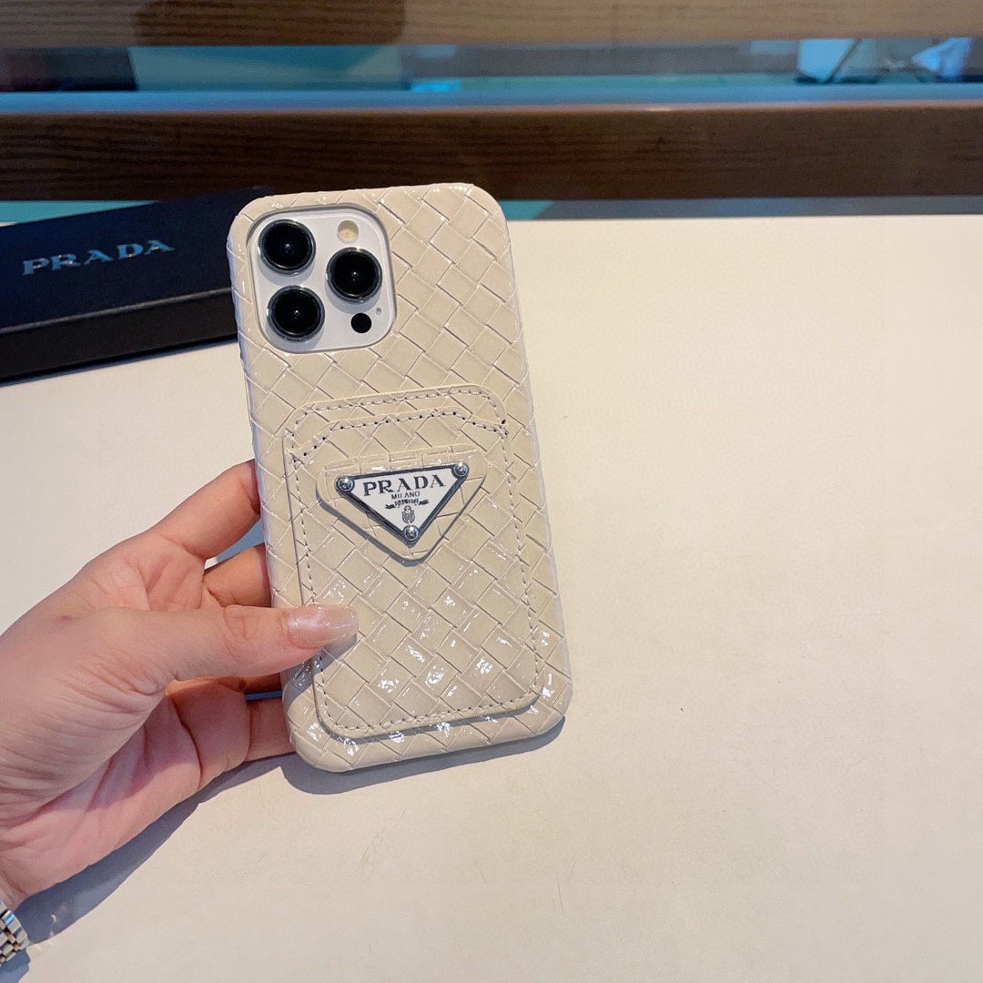 プラダiPhoneケース PRADA  2024新作 カードケース 携帯電話ケース