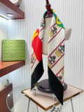 グッチマフラー GUCCI  2024新作 絹のスカーフ