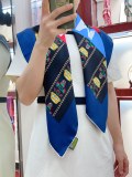 グッチマフラー GUCCI  2024新作 絹のスカーフ