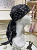 シャネルマフラー CHANEL  2024新作 シルクスクエアスカーフ