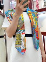 エルメス絹のスカーフ HERMES 2024新作 シルクスクエアスカーフ