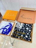 ルイヴィトンマフラー LOUIS VUITTON  2024新作 絹のスカーフ