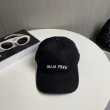 ミュウミュウ帽子 Miu Miu  2024新作 野球帽