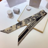 ディオールマフラー DIOR  2024新作 アニマルワールドシリーズのストリーマー