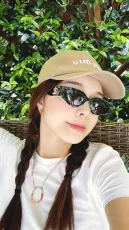 ミュウミュウ帽子 Miu Miu  2024新作 野球帽