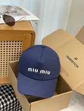 ミュウミュウ帽子 Miu Miu  2024新作 野球帽