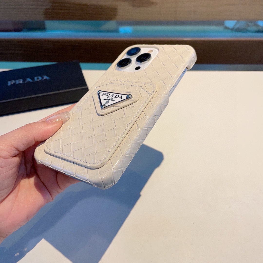 プラダiPhoneケース PRADA  2024新作 カードケース 携帯電話ケース