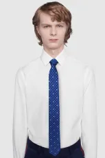 グッチネクタイ GUCCI  2024新作 シルクネクタイ