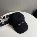 ミュウミュウ帽子 Miu Miu  2024新作 野球帽