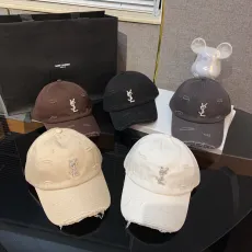 サンローラン帽子 Yves Saint Laurent  2024新作 野球帽