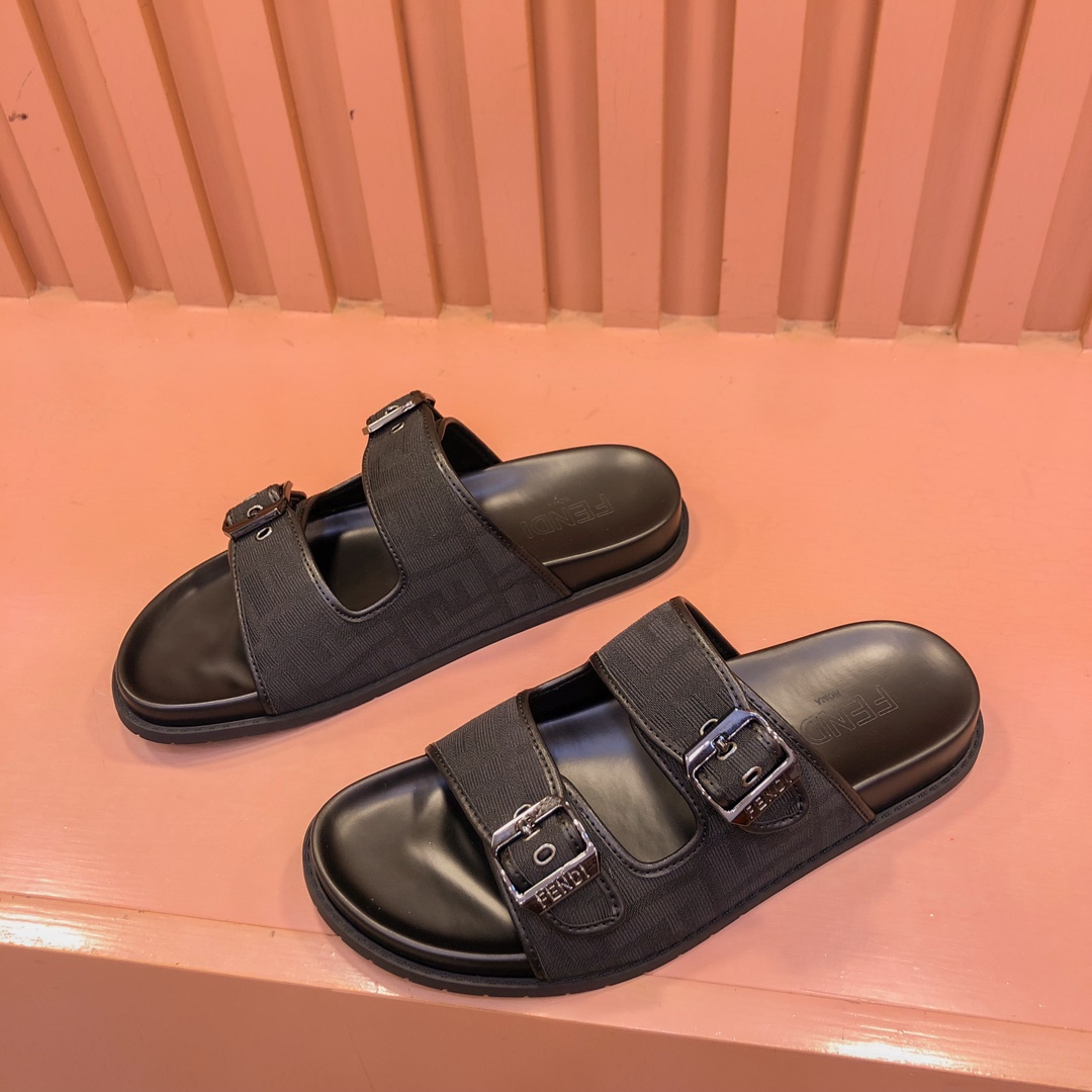 フェンディ靴 FENDI 2024新作 スリッパ