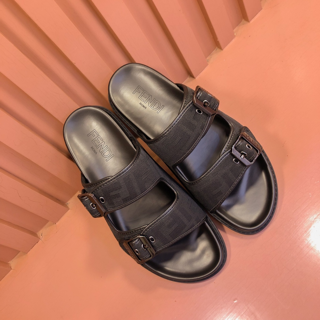 フェンディ靴 FENDI 2024新作 スリッパ