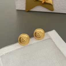 ディオールピアス DIOR 2024新作 小さなラウンドブランドピアス