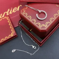 カルティエネックレス CARTIER 2024新作 ダイヤモンドネイルネックレス