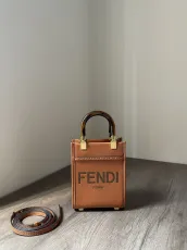 フェンディバッグ FENDI 2024新作 高品質 レザーミニトートバッグ