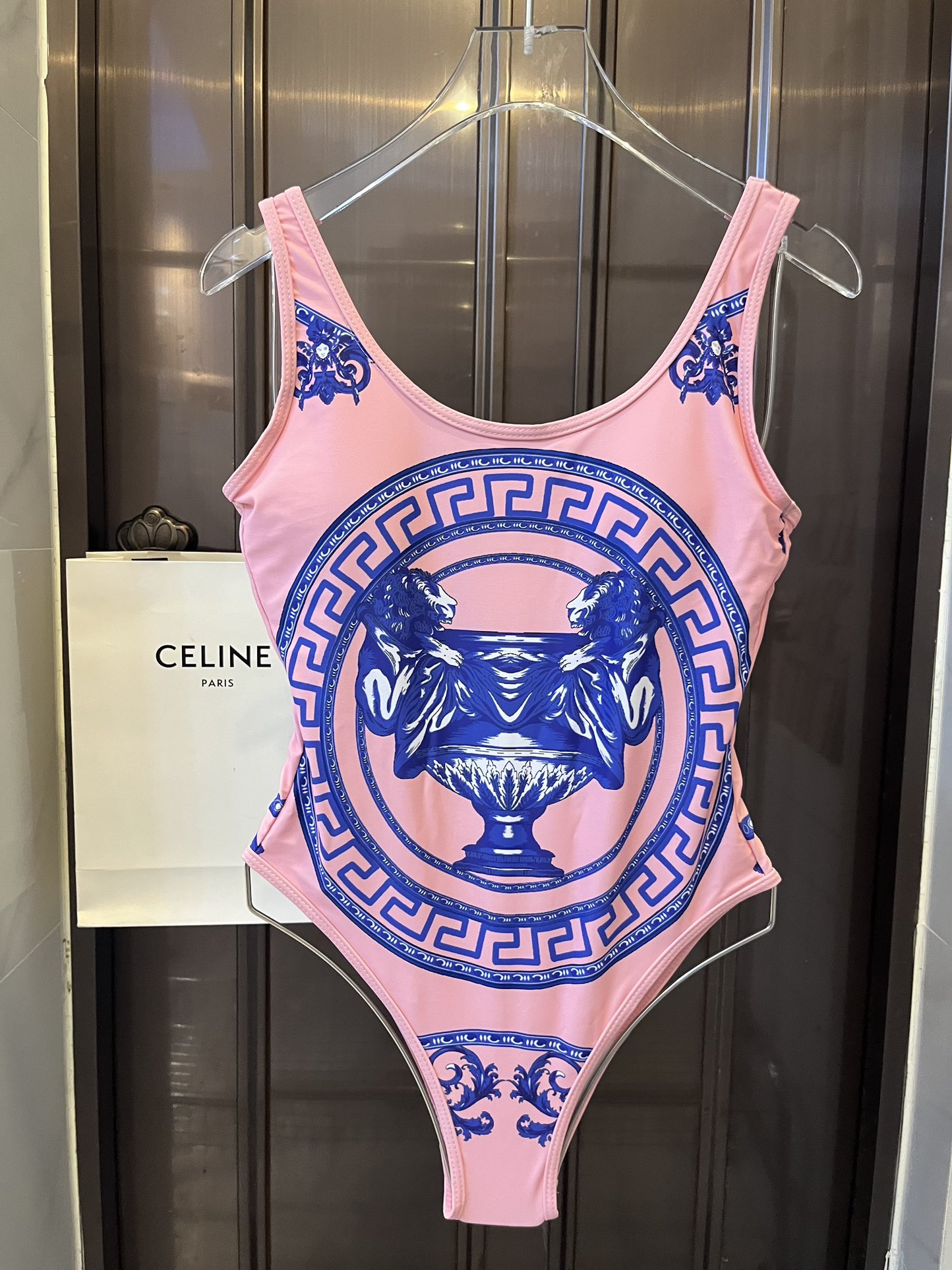 ヴェルサーチ水着 Versace 2024新作 ワンピース水着