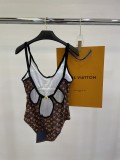 ルイヴィトン水着 LOUIS VUITTON 2024新作 ワンピース水着