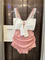 ミュウミュウ水着 Miu Miu 2024新作 ワンピース水着