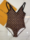 ルイヴィトン水着 LOUIS VUITTON 2024新作 ワンピース水着
