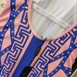 ヴェルサーチ水着 Versace 2024新作 ワンピース水着
