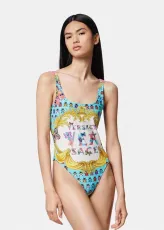 ヴェルサーチ水着 Versace 2024新作 ワンピース水着