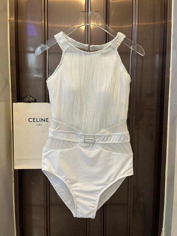 シャネル水着 CHANEL 2024新作 ワンピース水着
