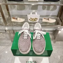 ボッテガヴェネタ靴 BOTTEGA VENETA 2024新作 レースアップカジュアルスニーカー