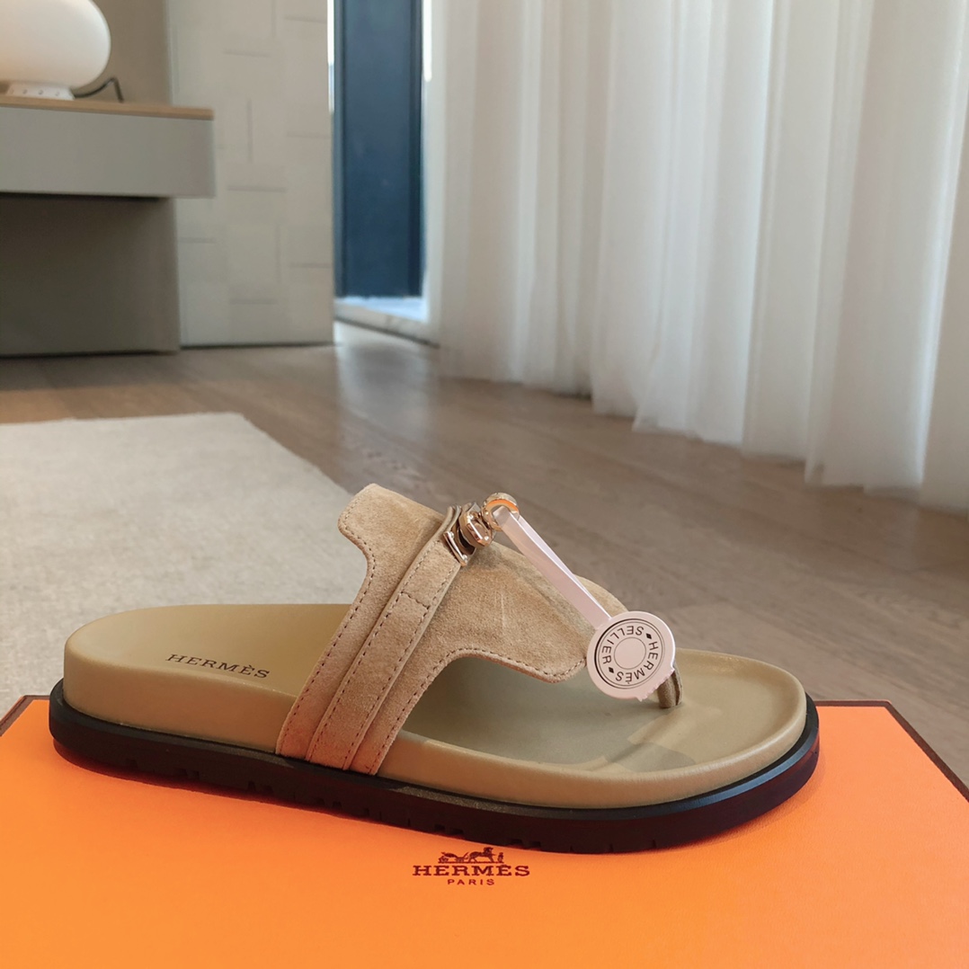 エルメス靴 HERMES 2024新作 Eclair スリッパ