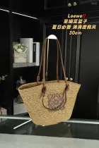 ロエベバッグ LOEWE 2024新作 わらの野菜かご