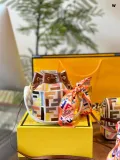 フェンディバッグ FENDI 2024新作 レインボーバケットバッグ