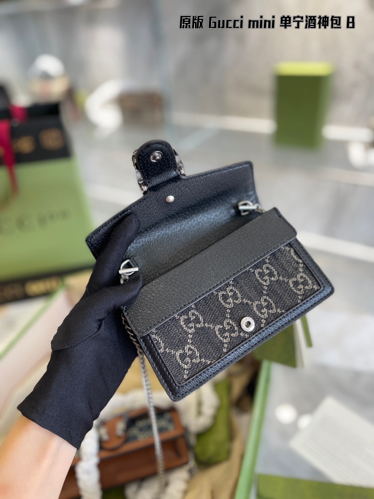 グッチバッグ GUCCI 2024新作 ミニ ディオニュソス チェーンバッグ