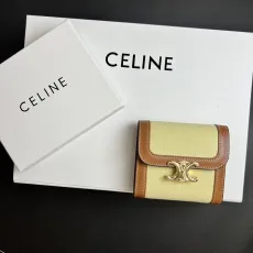 セリーヌ財布 CELINE 2024新作 三つ折り財布