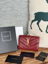 サンローラン財布 Yves Saint Laurent 2024新作 二つ折りクリップウォレット 414404 サンローラン財布 Yves Saint Laurent 2024新作 二つ折りクリップウォレット 414404