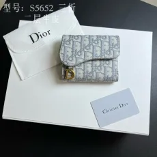 ディオール財布 DIOR 2024新作 三つ折り財布