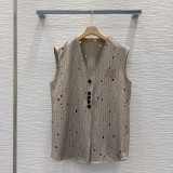 ミュウミュウ服 Miu Miu 2024新作 ベストショーツスーツ