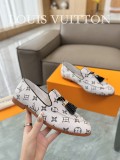 ルイヴィトン靴 LOUIS VUITTON 2024新作 グロリア ローファー